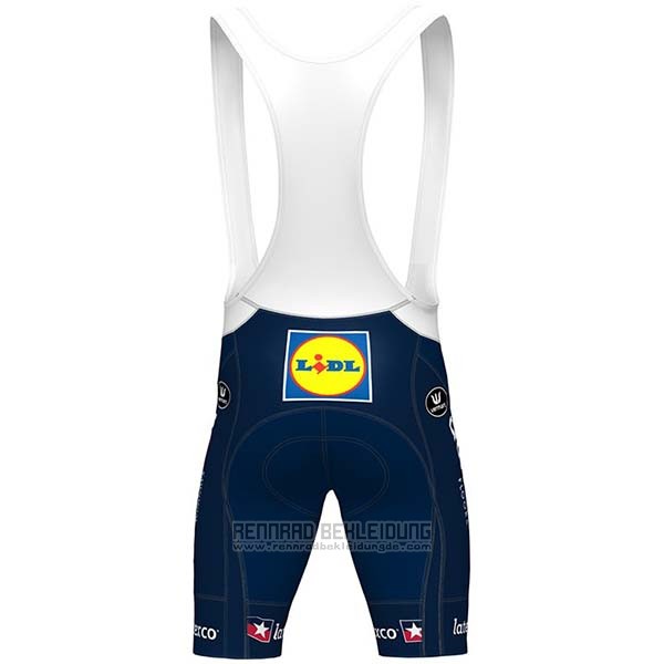 2020 Fahrradbekleidung Deceuninck Quick Step Champion USA Trikot Kurzarm und Tragerhose - zum Schließen ins Bild klicken